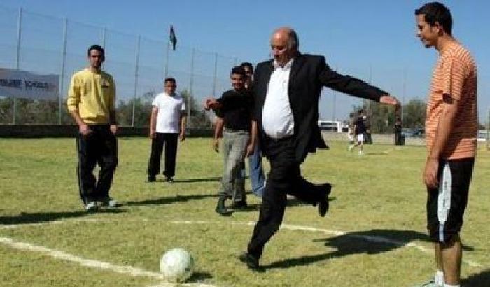 Jibril Rajoub, presidente della Palestinian Football Federation