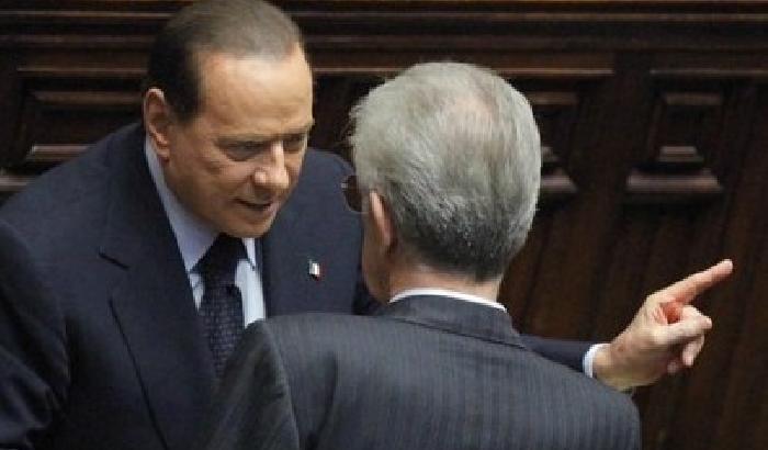 Berlusconi non si ricandida e punta su Monti