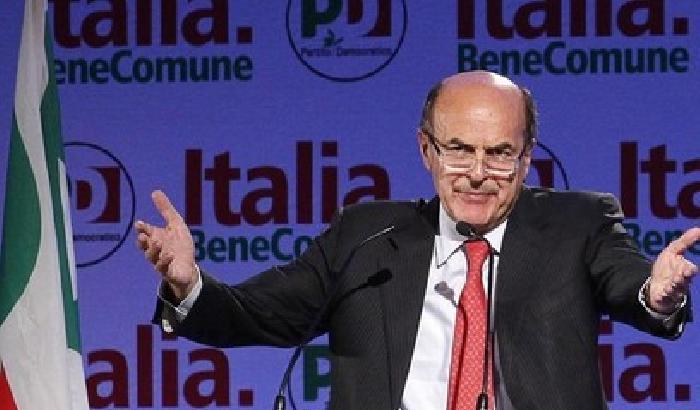 Primarie Pd. Bersani: mi risulta che sono in vantaggio