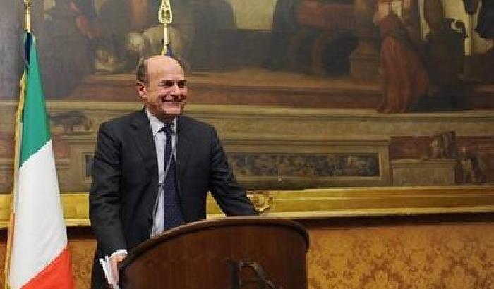 Bersani alla decisione finale: si deve pensare al Paese