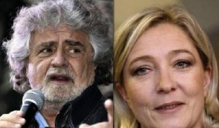 Le Pen-Grillo, prove di dialogo