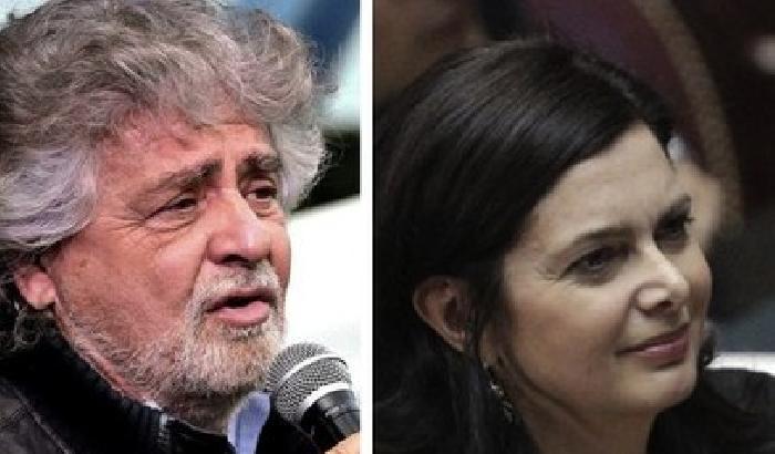 Boldrini contro Grillo: offende le istituzioni