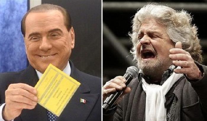 Berlusconi asse con Grillo: impeachment