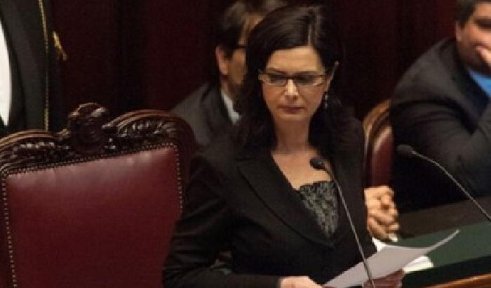 Boldrini:  preoccupata per gli attacchi al Colle