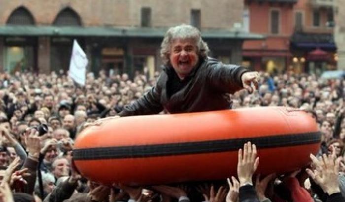 Grillo: sono oltre Hitler, sono Charlie Chaplin