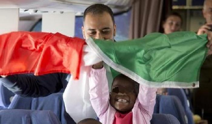 Arrivati in Italia i bimbi adottati in Congo