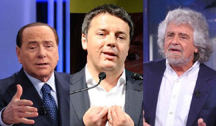 Renzi incontra Berlusconi: Grillo attacca