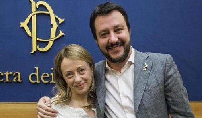 Meloni e Salvini