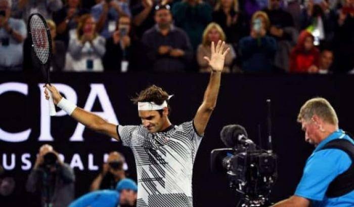 Per Roger Federer è semifinale: se la vedrà con Wawrinka