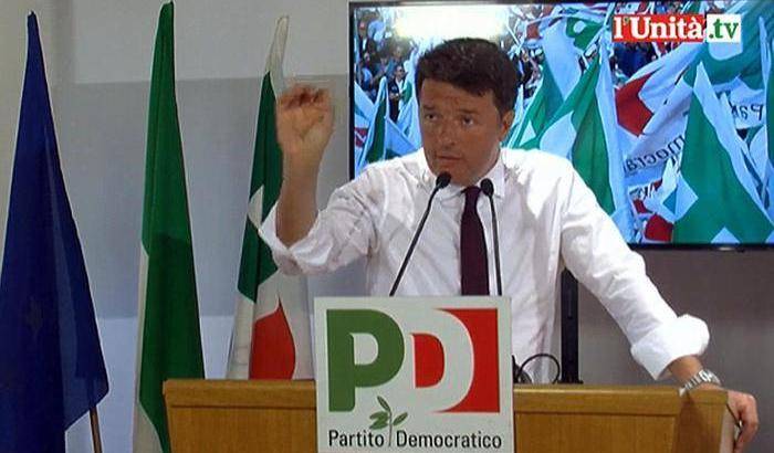 Renzi: sì al sistema tedesco ad inizio luglio. Soglia del 5% inamovibile