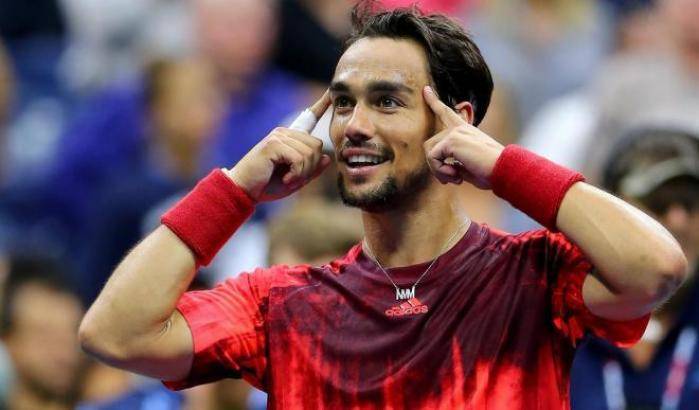 Fabio Fognini litiga con un giudice