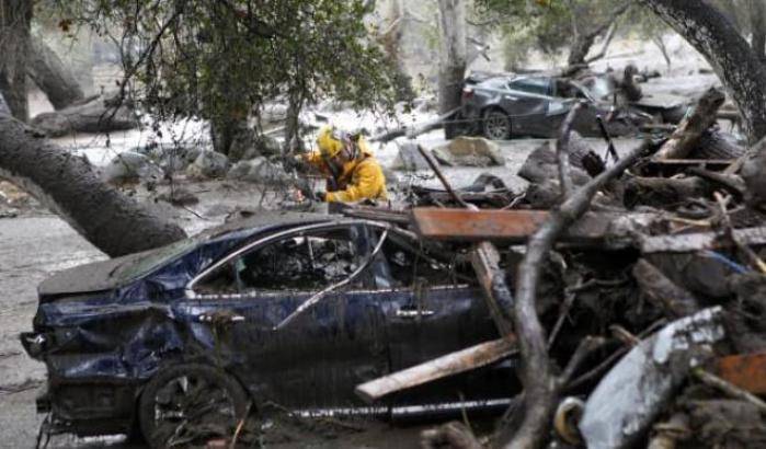 Distruzione a Montecito, in California
