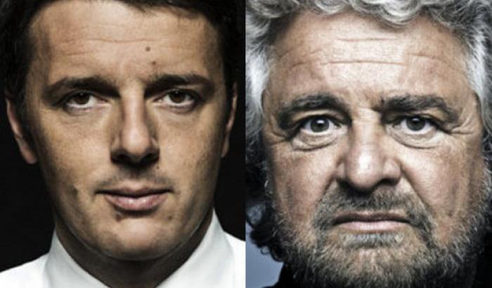 Grillo elogia Conte e attacca Renzi: ha tradito la storia del suo partito