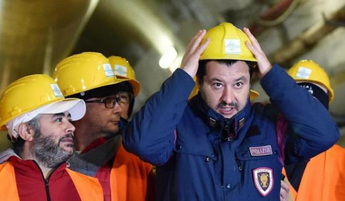 Salvini dice che la Tav si farà: "ma la faremo costare di meno"