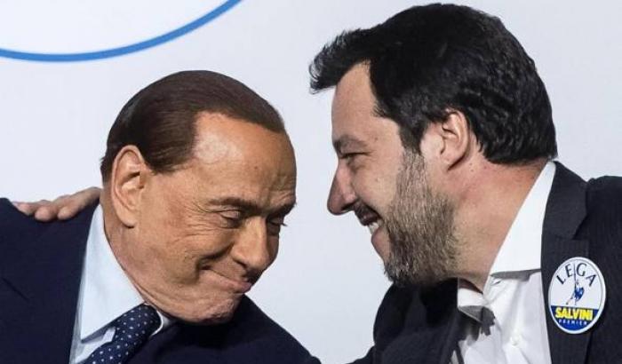 Salvini all'attacco di Berlusconi: "Sul Mes dice le stesse cose di Prodi e di Renzi"