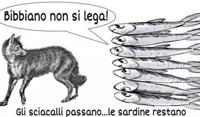 Le Sardine si preparano ad andare a Bibbiano contro Salvini "lo sciacallo"