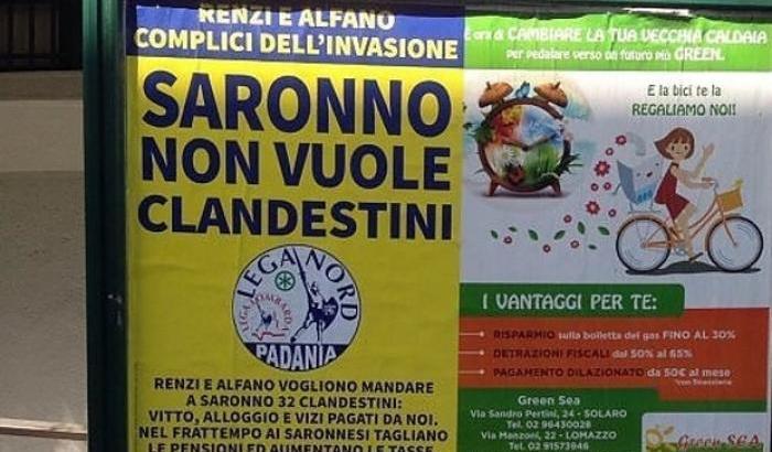 I richiedenti asilo non sono clandestini: la Lega condannata per i manifesti discriminatori