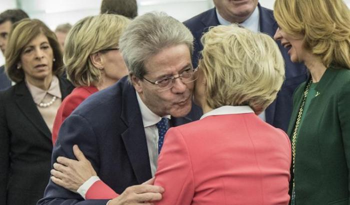 Gentiloni e von del Leyen