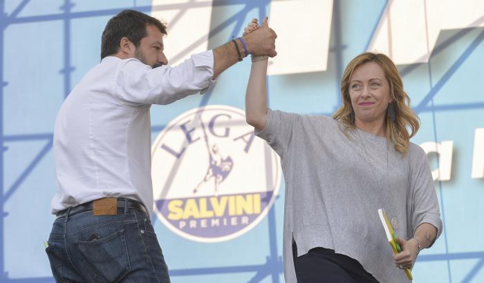 Salvini e Meloni