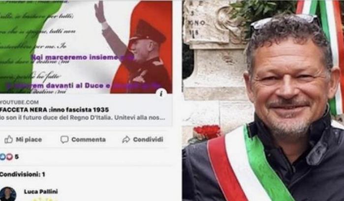 Il vice-sindaco si dimette dopo aver inneggiato il fascismo: ma il sindaco lo lascia al suo posto