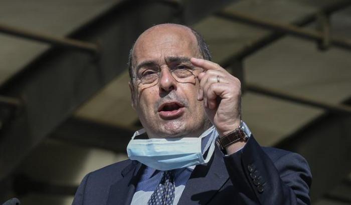 Zingaretti preoccupato per la timidezza di Conte: "Giugno è troppo lontano per fare ripartire le attività"