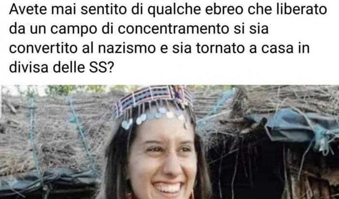 Il post del leghista contro Silvia Romano