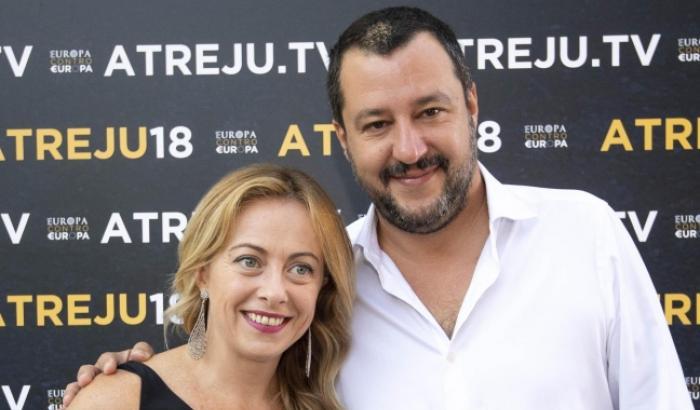 Meloni e Salvini