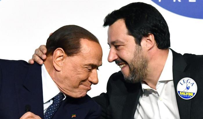 Salvini contro Berlusconi: "A volte parla come Renzi e Prodi"