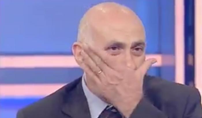 Ippolito piange in tv: "Per ripartire dobbiamo ripensare alle bare di Bergamo"