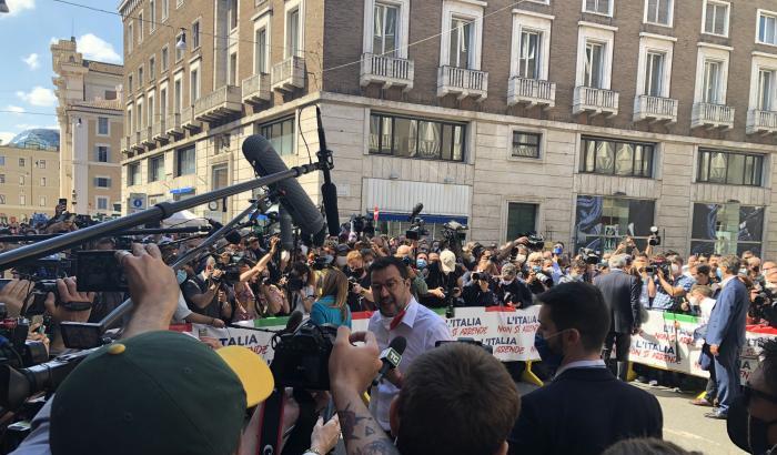 Manifestazione a Roma