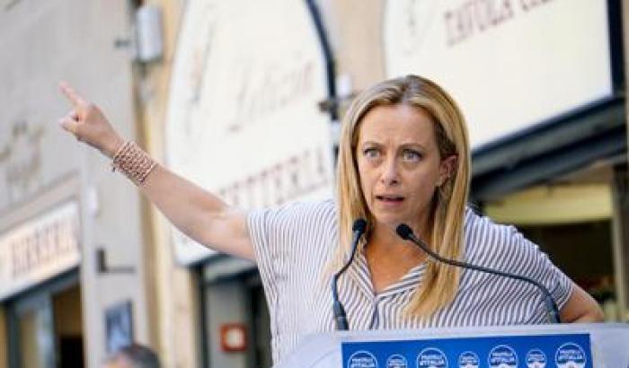 Meloni fa la vittima: "La sinistra sfrutta Willy per attaccare la destra"