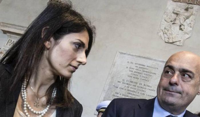 Virginia Raggi attacca il M5s: "Serve più coraggio ma non vogliono disturbare il Pd"