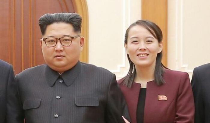 Kim Jong un e la sorella