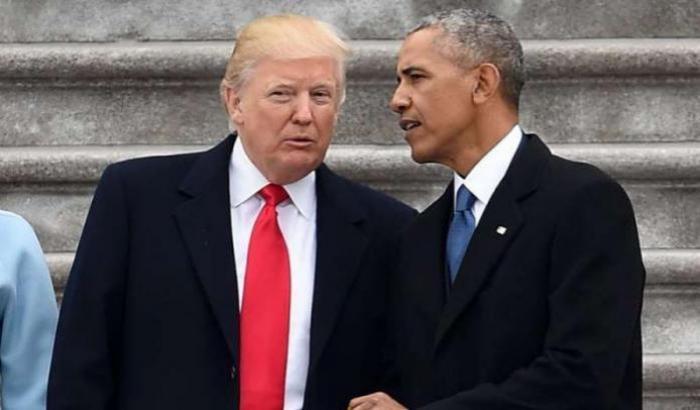 Obama: "Fino a quando Trump sarà in carica abbassare la temperatura sarà difficile"