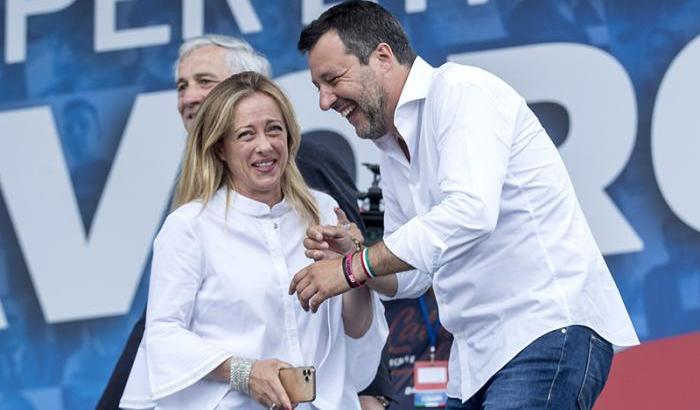 Meloni e Salvini