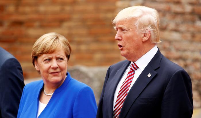 Merkel non è 'timida' come Conte: "Trump responsabile delle violenze"