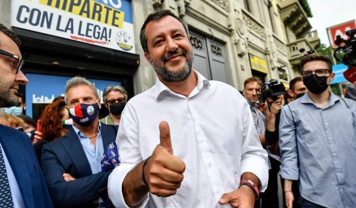 Salvini polemico con Letta e il Pd: "Pensa che il collegio di Siena sia un bancomat della sinistra"