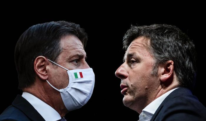 Conte su Renzi: "La politica non si fa con le battute, ha partecipato alla gazzarra con Salvini e Meloni"