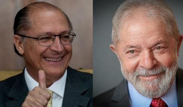 Lula da Silva e Alckmin