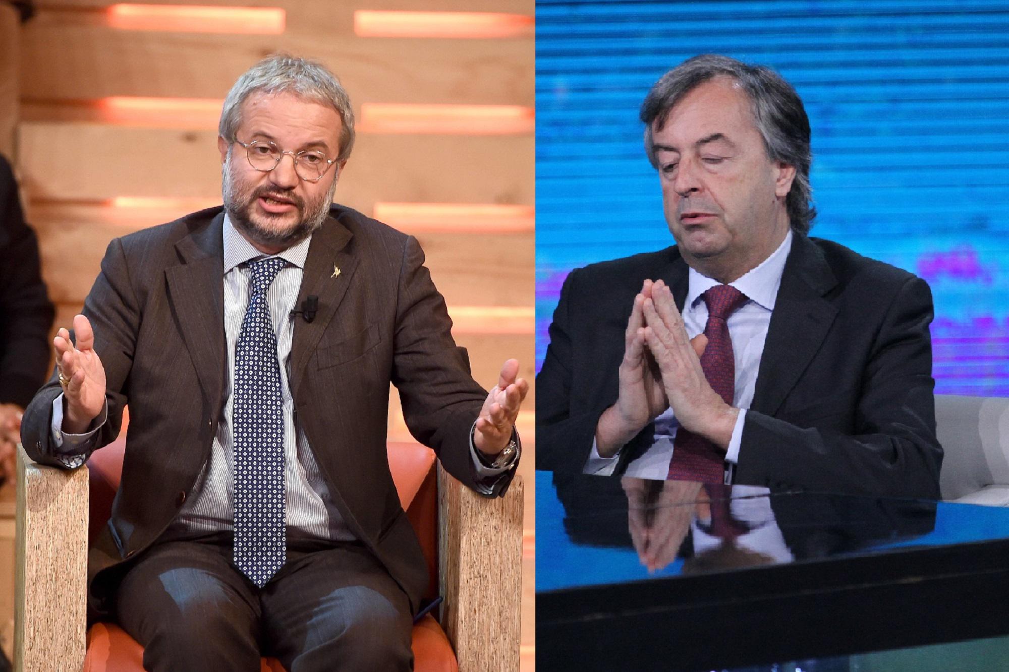 Lite social tra Borghi e Burioni, il virologo al leghista: "È un pozzo di ignoranza"