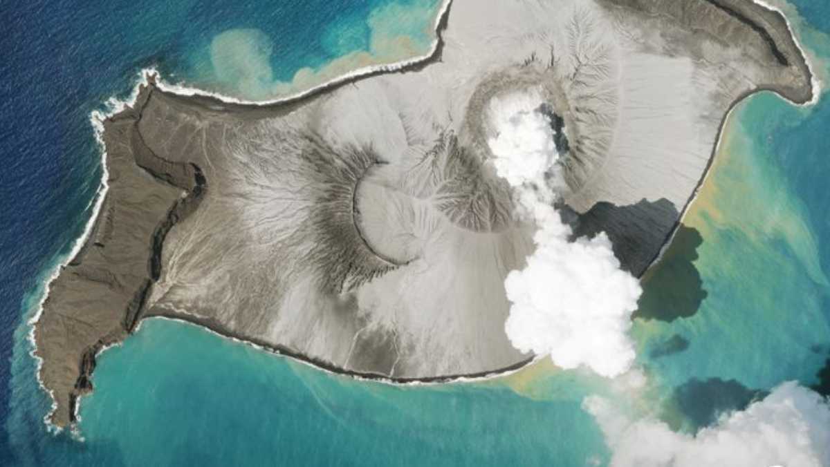 La Nasa calcola la potenza dell'eruzione al largo di Tonga: 