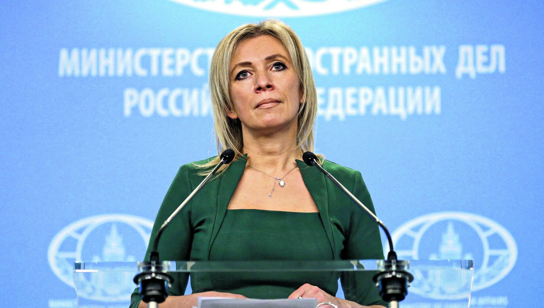 Chi è Maria Zacharova, la 'voce' di Putin ospite stasera a Zona Bianca