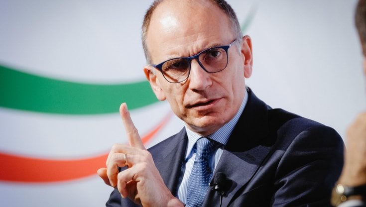 Enrico Letta (Pd): "Una pace non giusta è meglio della guerra"