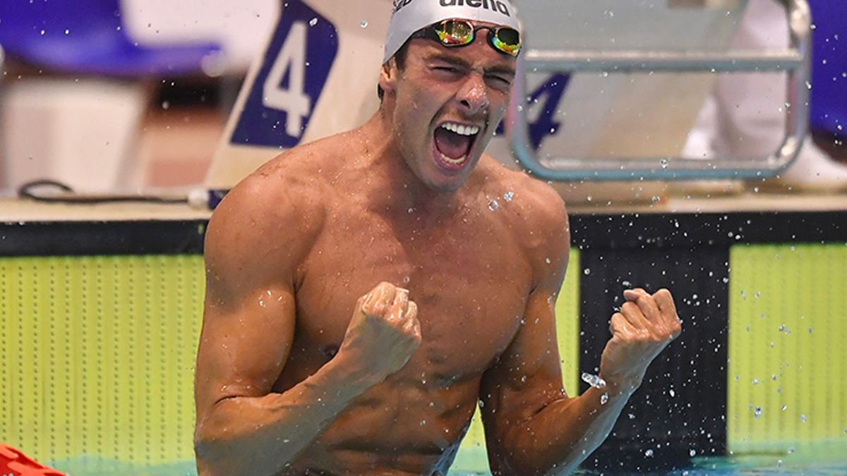 Nuoto, Paltrinieri è oro ai mondiali di Budapest nei 1500 stile libero