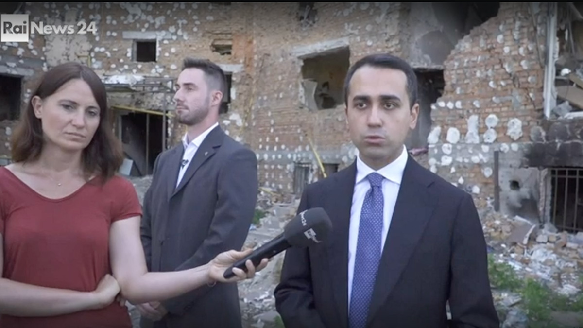 Ucraina, Di Maio è arrivato a Kiev: "L'Italia è tra i paesi che ha aiutato di più"