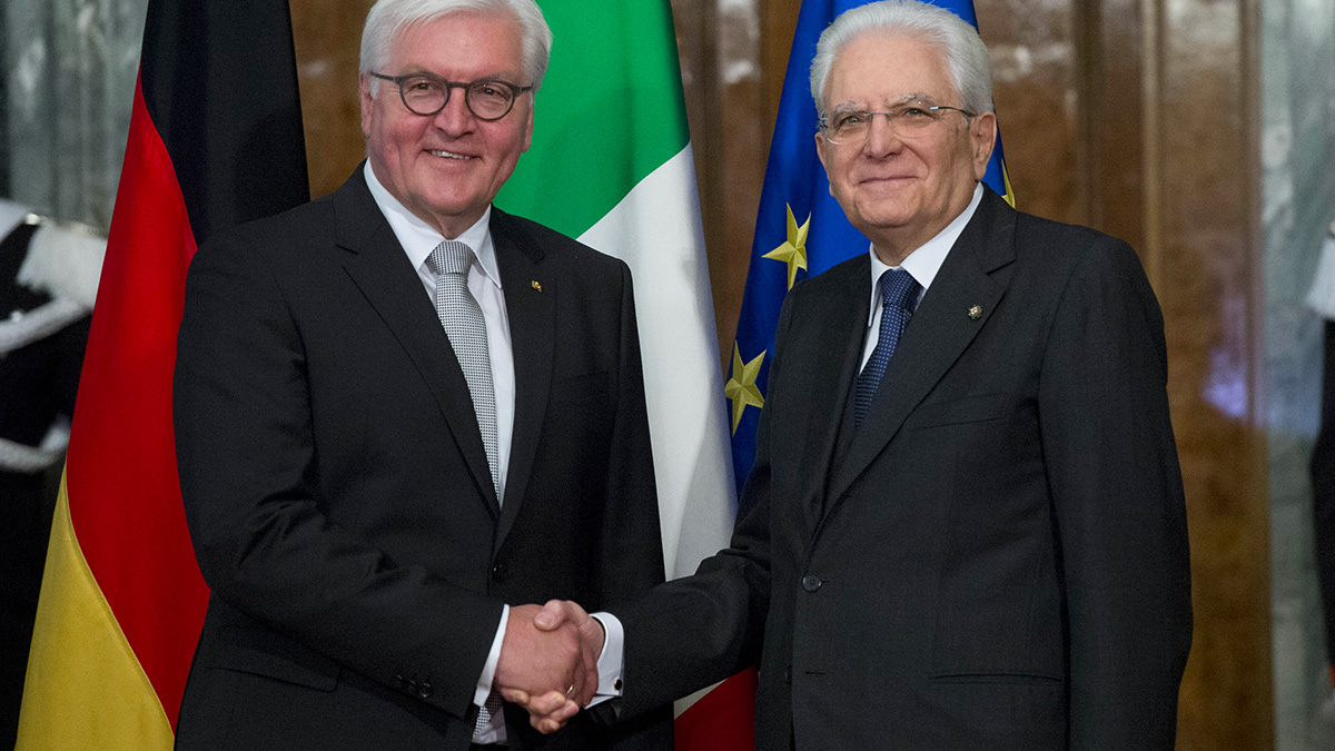 Mattarella a Steinmeier: "Attenuare il costo dell'energia per famiglie e imprese"