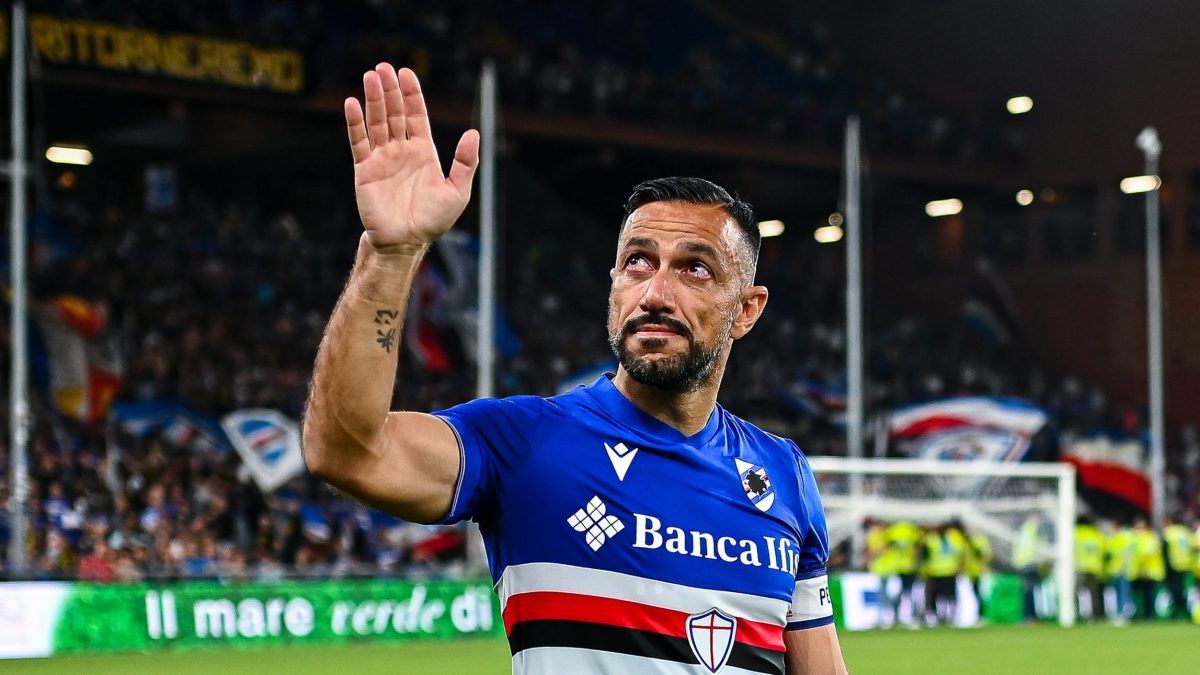 Quagliarella dice addio al calcio: applausi per un grande campione