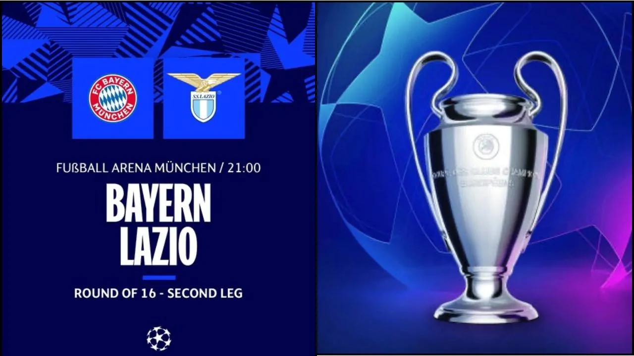 Bayern Monaco - Lazio, alle 21 gli Ottavi di finale di Champions League: come vederla in streaming gratis