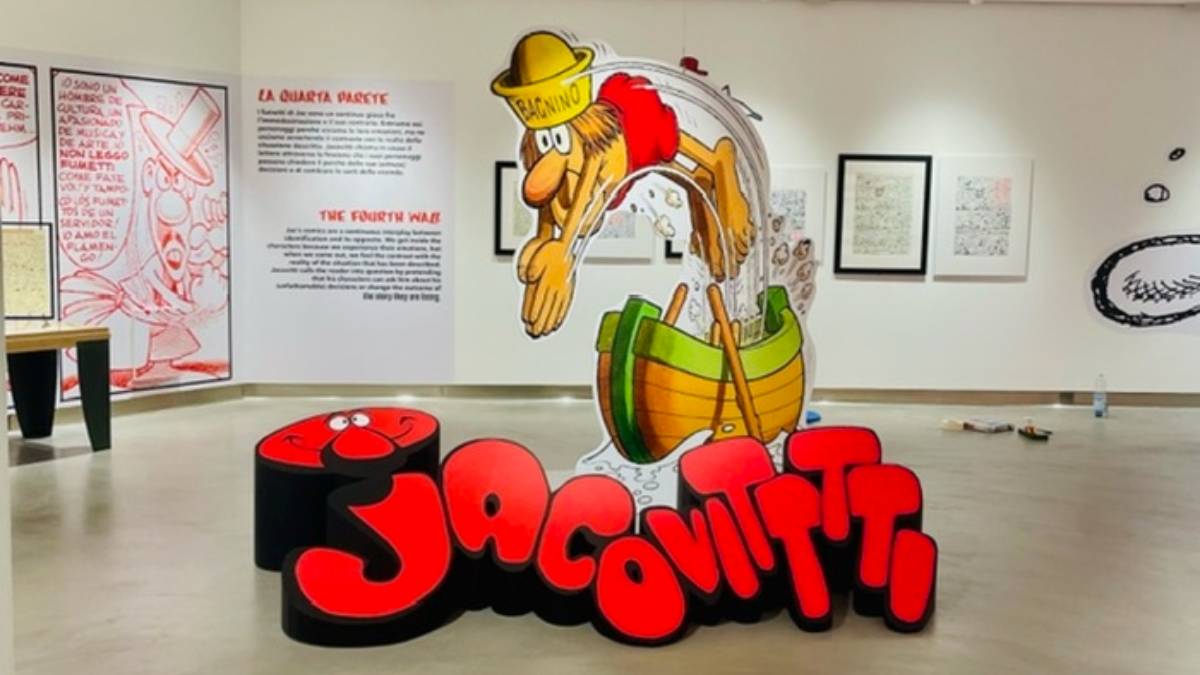 Centosettanta opere di Jacovitti esposte al Paff