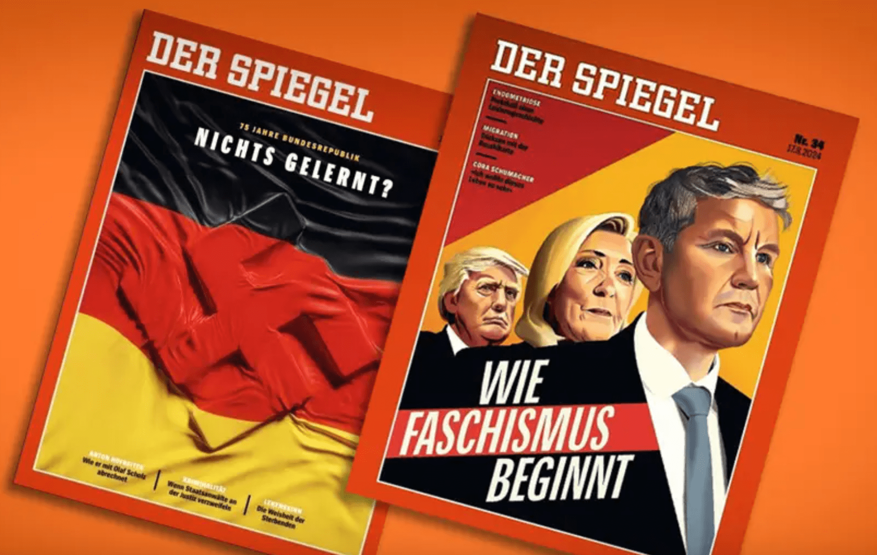 Lo Spiegel racconta "come inizia il fascismo" e nell'articolo cita anche Giorgia Meloni